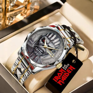 Iron Maiden Alloy Luxury Quartz Watch - TANTN 14309