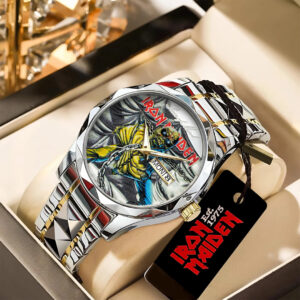 Iron Maiden Alloy Luxury Quartz Watch - TANTN 14310