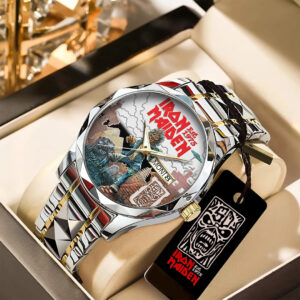 Iron Maiden Alloy Luxury Quartz Watch - TANTN 14333