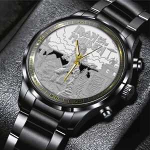 Iron Maiden Black Stainless Steel Watch - TANTN 14339