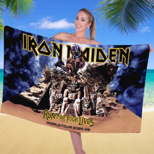 Iron Maiden Rectangle Beach Towel - TANTN 14494