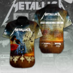 Metallica Short Sleeve Button-Down Shirt – TANTN 14569.1