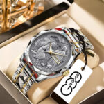 God Is Good Alloy Luxury Quartz Watch - TANTN 14582