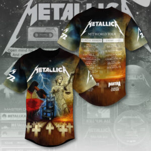 Metallica Baseball Jersey - TANTN 14645