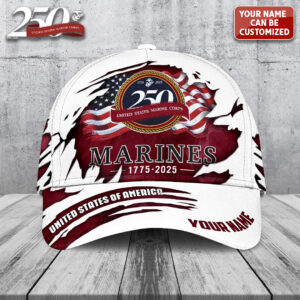 Personalized US Marine Corps Classic Cap - TANTN 14676