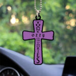 Ozzy Osbourne Custom Shape 2-sided Acrylic Car Ornament – TANTN 14772