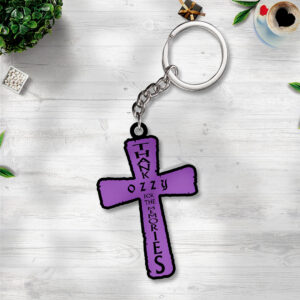 Ozzy Osbourne Custom Shape 2-sided Keychain - TANTN 14773