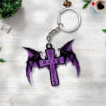Ozzy Osbourne Custom Shape 2-sided Keychain - TANTN 14873