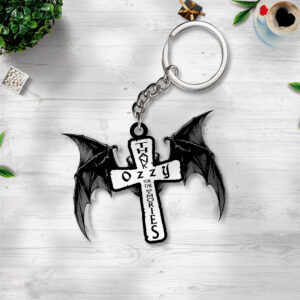 Ozzy Osbourne Custom Shape 2-sided Keychain - TANTN 14888
