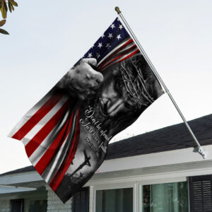 Just Have Faith 3D Double-side House Flag - TANTN 14997