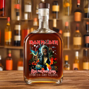 Iron Maiden 25oz Empty Whiskey Bottle - TANTN 15032