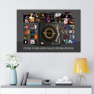 Ozzy Osbourne Rectangle Canvas With Inner Frame - TANTN 15045