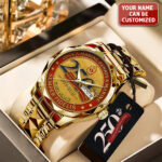 Personalized US Marine Corps Alloy Luxury Quartz Watch - TANTN 15106