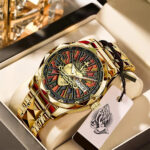 God Is Good Alloy Luxury Quartz Watch - TANTN 15182