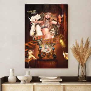 Taylor Swift Rectangle Canvas With Inner Frame - TANTN 15367