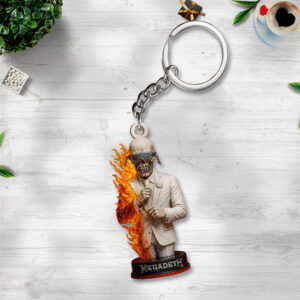 Megadeth Custom Shape 2-Side Printed Keychain - TANTN15424