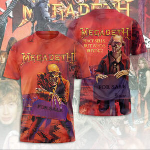 Megadeth 3D Apparel - TANTN15445