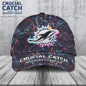 Miami Dolphins Crucial Catch 2025 Classic Cap - TANTN15525