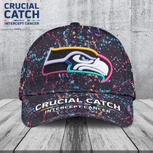 Seattle Seahawks Crucial Catch 2025 Classic Cap - TANTN15527