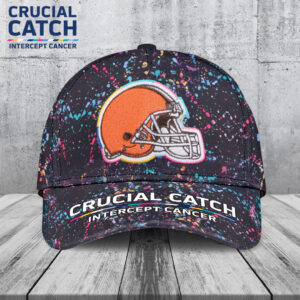 Cleveland Browns Crucial Catch 2025 Classic Cap - TANTN15528