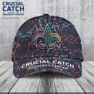 New Orleans Saints Crucial Catch 2025 Classic Cap - TANTN15533