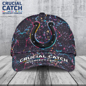Indianapolis Colts Crucial Catch 2025 Classic Cap - TANTN15536