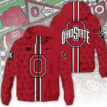 Ohio State Buckeyes Football 3D Windbreaker Jacket - TANTN15635