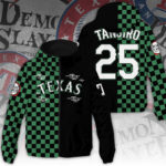Texas Rangers x Demon Slayer 3D Windbreaker Jacket - TANTN15650