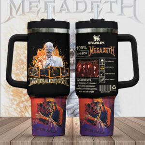 Megadeth 40oz Stanley Tumbler – TMTHU434
