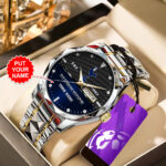 Personalized Tottenham Hotspur FC Alloy Luxury Quartz Watch - TANTN15466