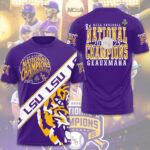 LSU Tigers Baseball 2025 National Champions 3D Apparel – GNE 3851