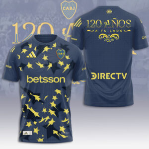 Boca Juniors 120th Anniversary 2025 3D Apparel - GNE4255