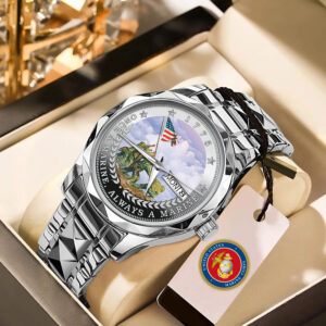 US Marine Corps Alloy Luxury Quartz Watch - MAITM 12186