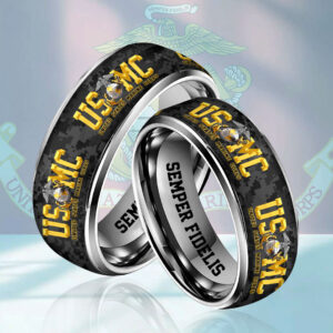 US Marine Corps Custom Alloy Ring - HOATT12537