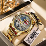 US Navy Alloy Luxury Quartz Watch - MAITM 12108