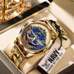 US Navy Alloy Luxury Quartz Watch - MAITM 12133