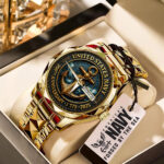 US Navy Alloy Luxury Quartz Watch - MAITM 12402
