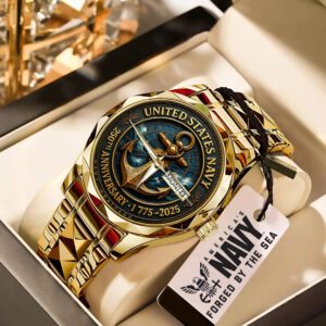 US Navy Alloy Luxury Quartz Watch - MAITM 12402