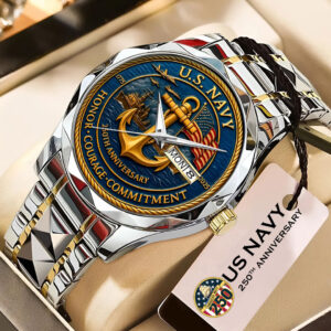 US Navy Alloy Luxury Quartz Watch - HOATT 11833