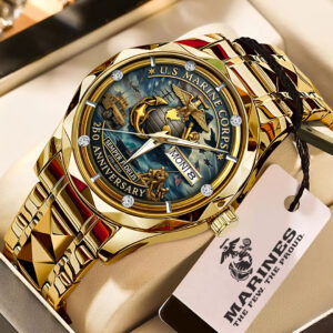 US Marine Corps Alloy Luxury Quartz Watch - TMTHU 147