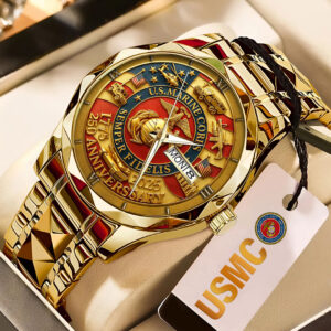 US Marine Corps Alloy Luxury Quartz Watch - TMTHU487