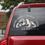 US Marine Corps Car Sticker - TMTHU488