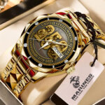 US Marine Corps 250th Anniversary 2025 Alloy Luxury Quartz Watch - TMTHU576