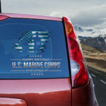 US Marine Corps 250th Anniversary 2025 Car Sticker - TMTHU572