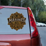 US Marine Corps 250th Anniversary 2025 Car Sticker - TMTHU610