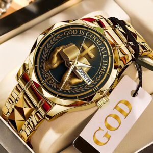 God Is Good Alloy Luxury Quartz Watch - TMTHU 309