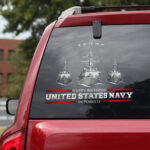 US Navy Car Sticker - TMTHU653