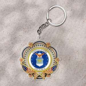 US Air Force Custom Shape 1-sided Keychain - HOATT12509.1