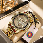 US Marine Corps Alloy Luxury Quartz Watch - MAITM 12126