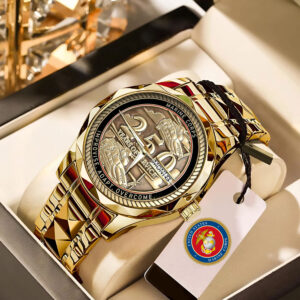 US Marine Corps Alloy Luxury Quartz Watch - MAITM 12126